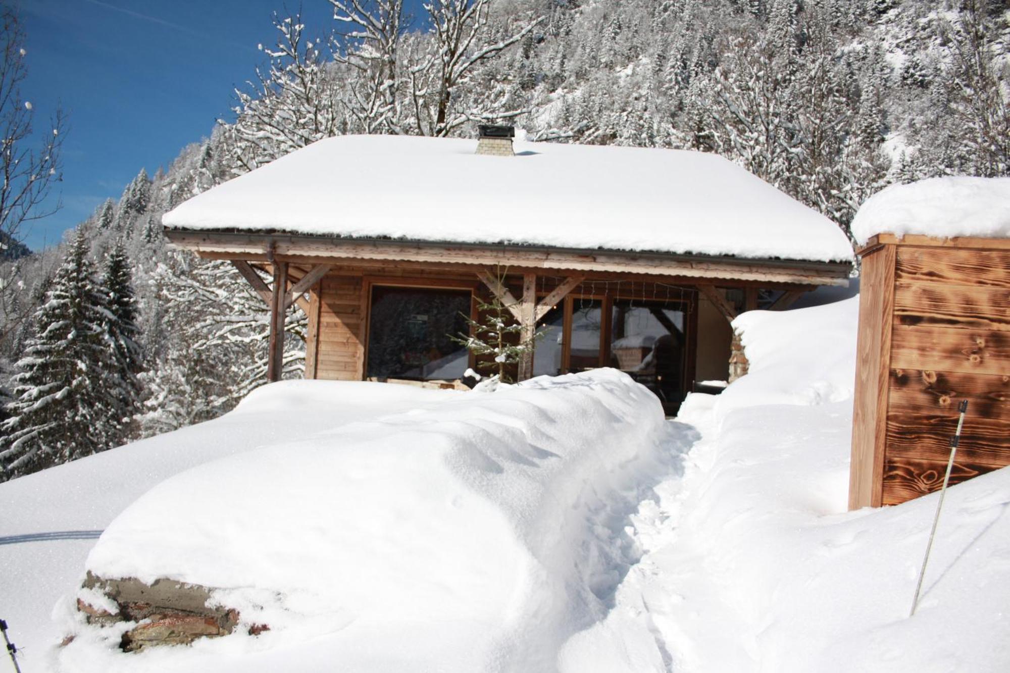 Bed and Breakfast La Case à Abondance Extérieur photo